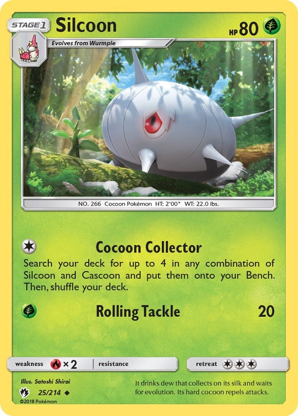 Silcoon [25/214] [SM - Lost Thunder] Reverse Holofoil