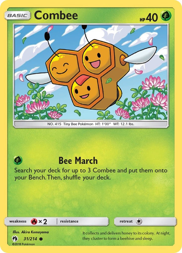 Combee (031/214) [Sun & Moon: Lost Thunder]
