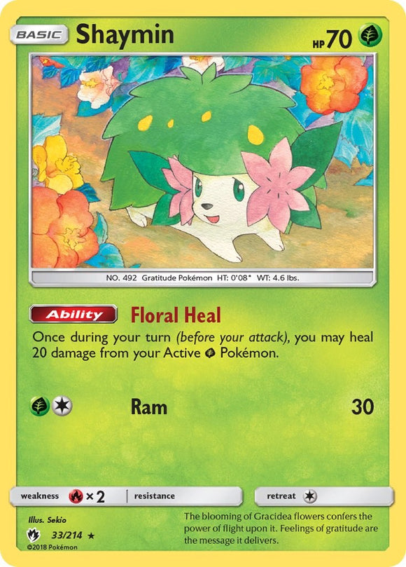 Shaymin [33/214] [SM - Lost Thunder] Reverse Holofoil