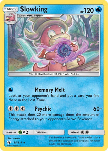 Slowking (055/214) [Sun & Moon: Lost Thunder]