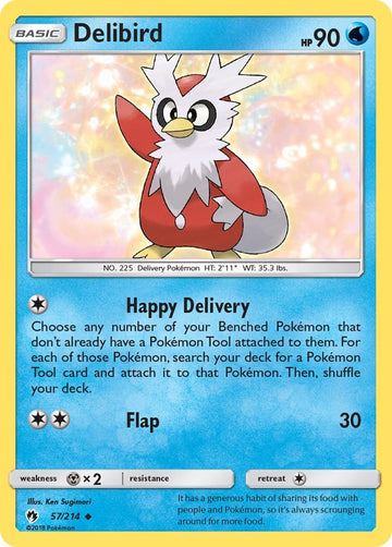 Delibird (057/214) [Sun & Moon: Lost Thunder]