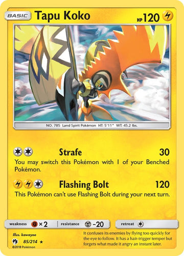 Tapu Koko (085/214) [Sun & Moon: Lost Thunder]