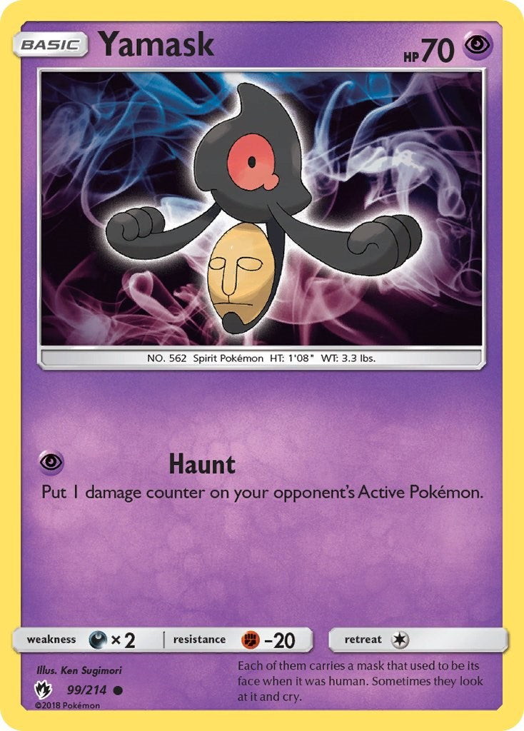 Yamask [99/214] [SM - Lost Thunder] Reverse Holofoil