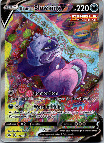 Galarian Slowking V (179/198) [Sword & Shield: Chilling Reign]