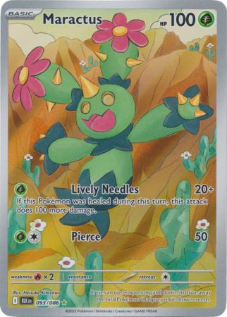 Maractus [093/086] [Black Bolt] Holofoil