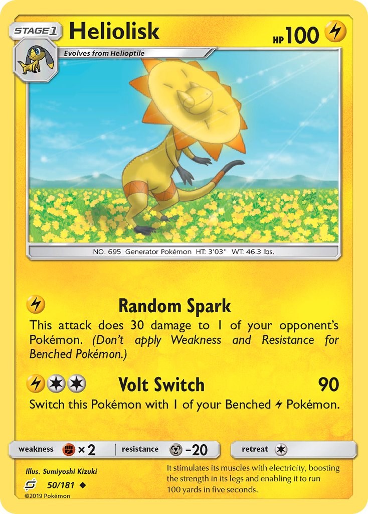 Heliolisk [50/181] [SM - Team Up] Reverse Holofoil