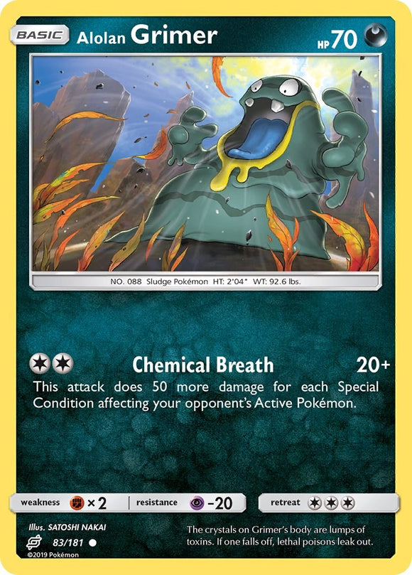 Alolan Grimer [83/181] [SM - Team Up] Reverse Holofoil