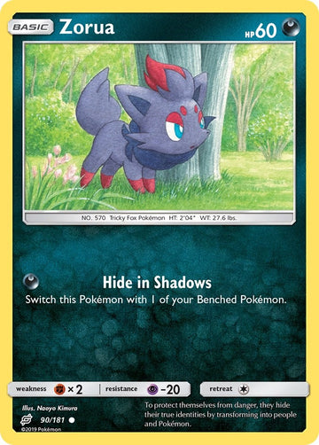 Zorua [90/181] [SM - Team Up] Reverse Holofoil