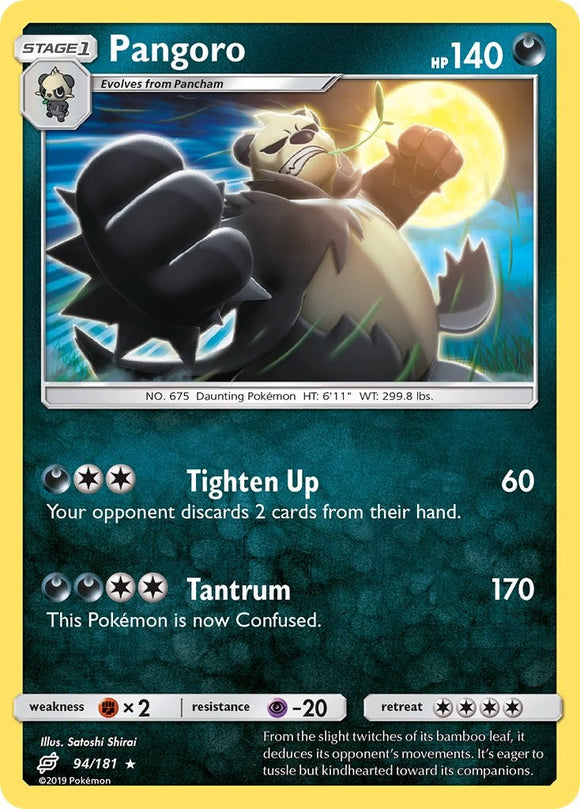 Pangoro [94/181] [Team Up]