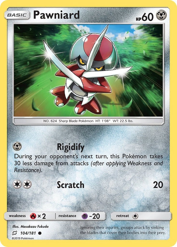 Pawniard [104/181] [SM - Team Up] Reverse Holofoil