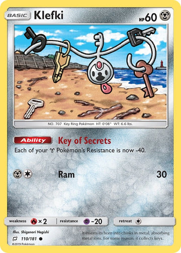 Klefki [110/181] [SM - Team Up] Reverse Holofoil