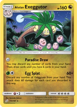 Alolan Exeggutor (115) [115/181] [SM - Team Up] Reverse Holofoil