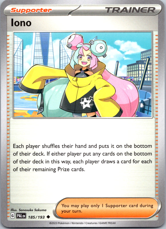 Iono - 185/193 [185/193] [Paldea Evolved]