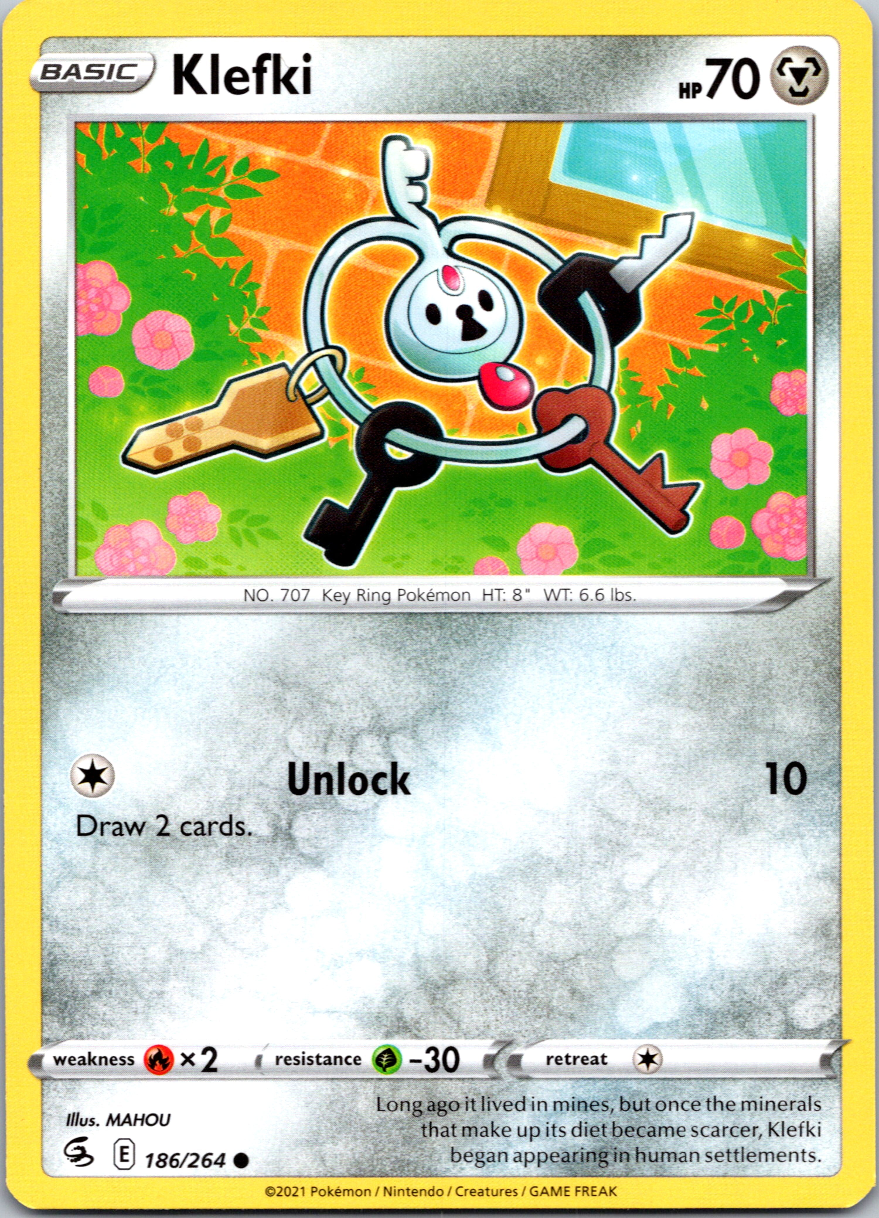 Klefki (186/264) [Sword & Shield: Fusion Strike]