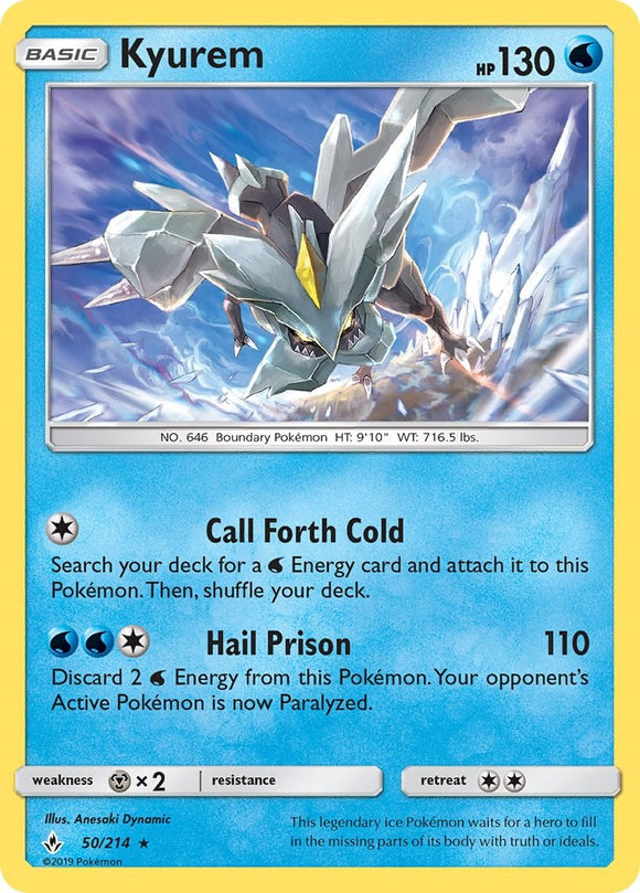 Kyurem [50/214] [Unbroken Bonds] Reverse Holofoil