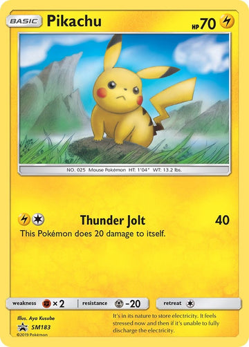Pikachu - SM183 [SM183] [SM Promos] Holofoil