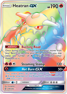Heatran GX [238/236] [Unified Minds] Holofoil