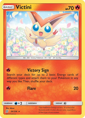 Victini [26/236] [Unified Minds] Holofoil