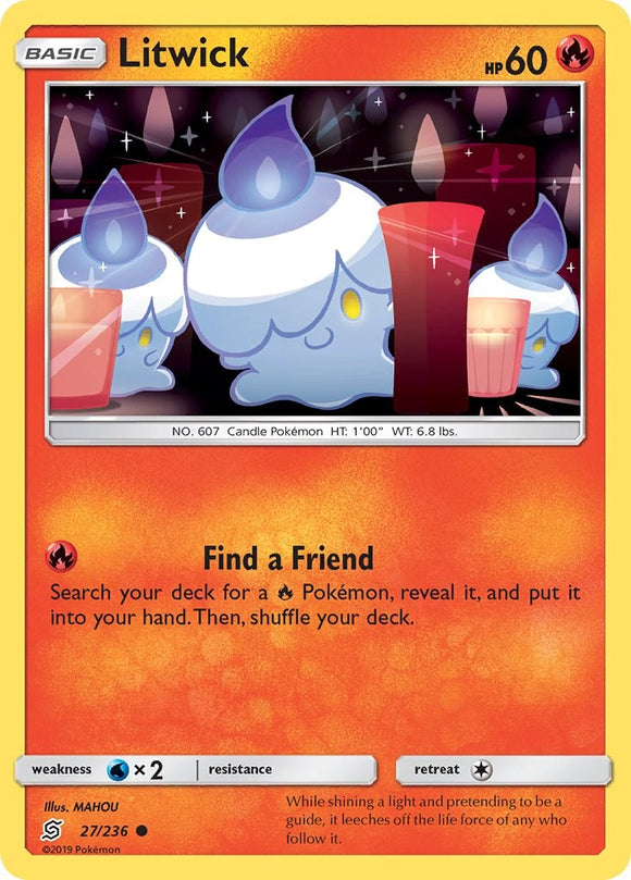 Litwick [27/236] [Unified Minds] Reverse Holofoil