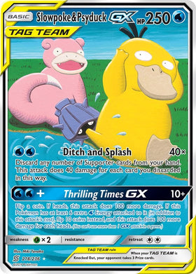 Slowpoke & Psyduck GX [218/236] [Unified Minds] Holofoil
