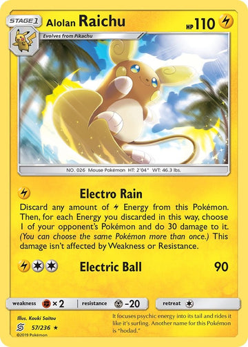 Alolan Raichu [57/236] [Unified Minds] Holofoil