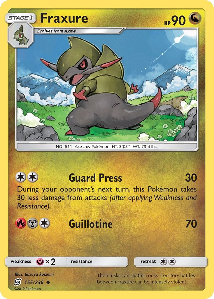 Fraxure [155/236] [Unified Minds]