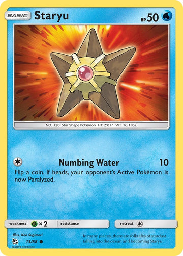 Staryu (13/68) [Hidden Fates]