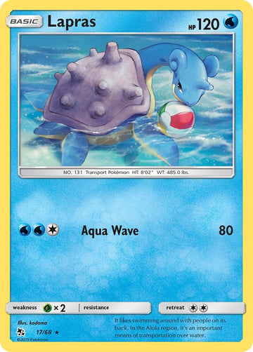 Lapras [17/68] [Hidden Fates] Reverse Holofoil