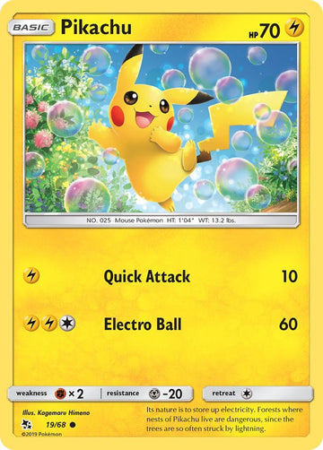 Pikachu [19/68] [Hidden Fates] Reverse Holofoil