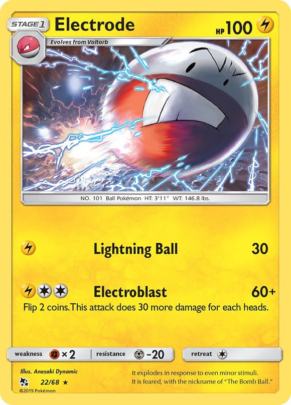 Electrode [22/68] [Hidden Fates] Reverse Holofoil