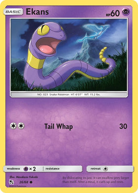 Ekans (26/68) (26/68) [Hidden Fates]