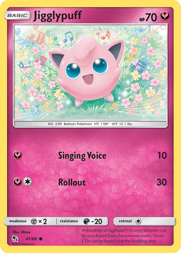Jigglypuff [41/68] [Hidden Fates] Reverse Holofoil