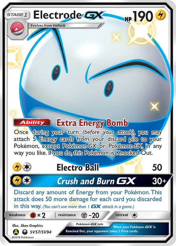 Electrode GX (SV57/SV94) [Hidden Fates: Shiny Vault]
