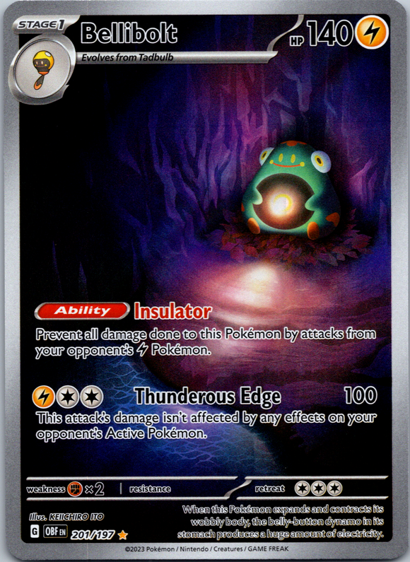 Bellibolt (201/197) [Scarlet & Violet: Obsidian Flames]