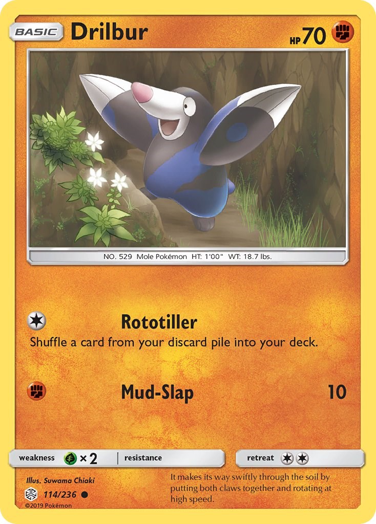 Drilbur [114/236] [SM - Cosmic Eclipse] Reverse Holofoil