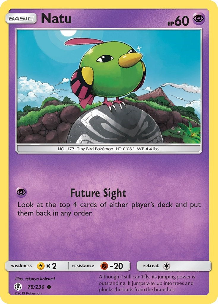 Natu [78/236] [SM - Cosmic Eclipse] Reverse Holofoil