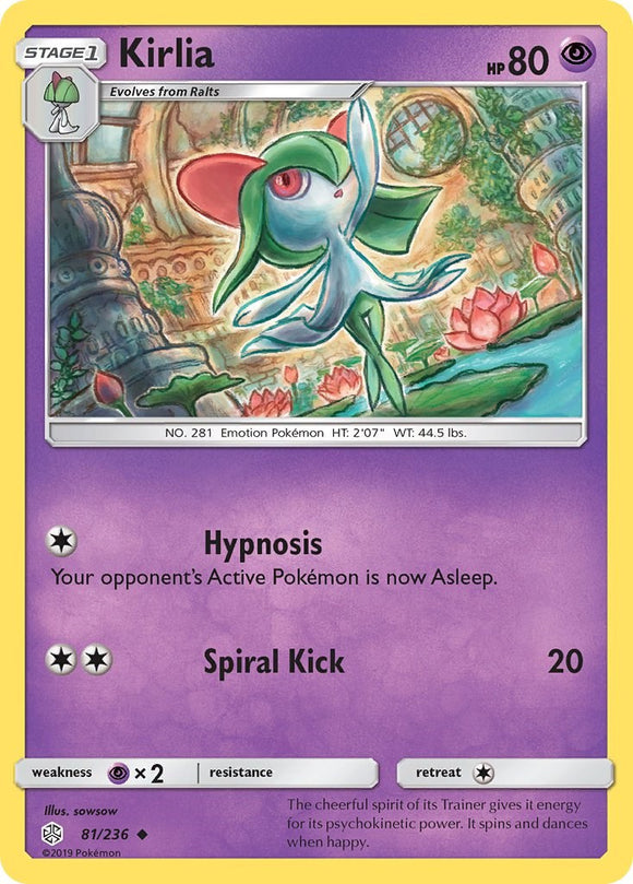 Kirlia [81/236] [Cosmic Eclipse] Reverse Holofoil