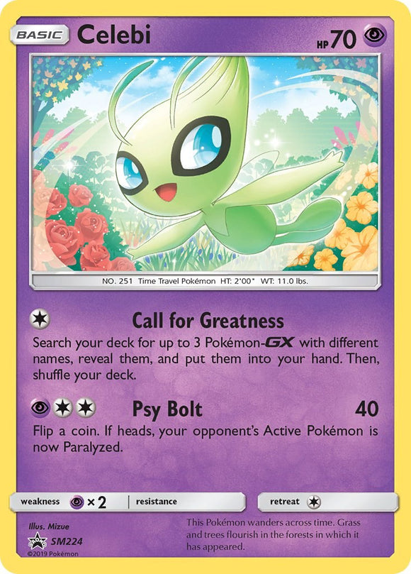 Celebi - SM224 [SM224] [SM Promos] Holofoil