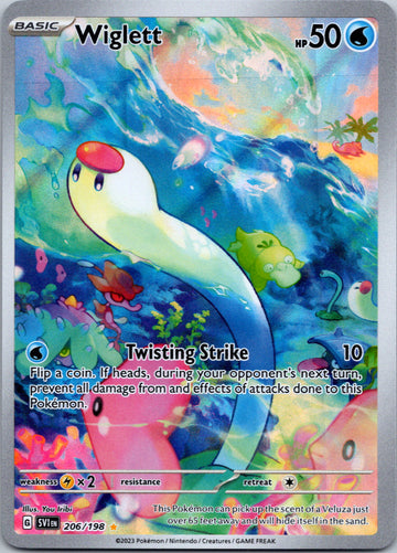 Wiglett - 206/198 [206] - (SV01 Scarlet & Violet Base Set) Holofoil