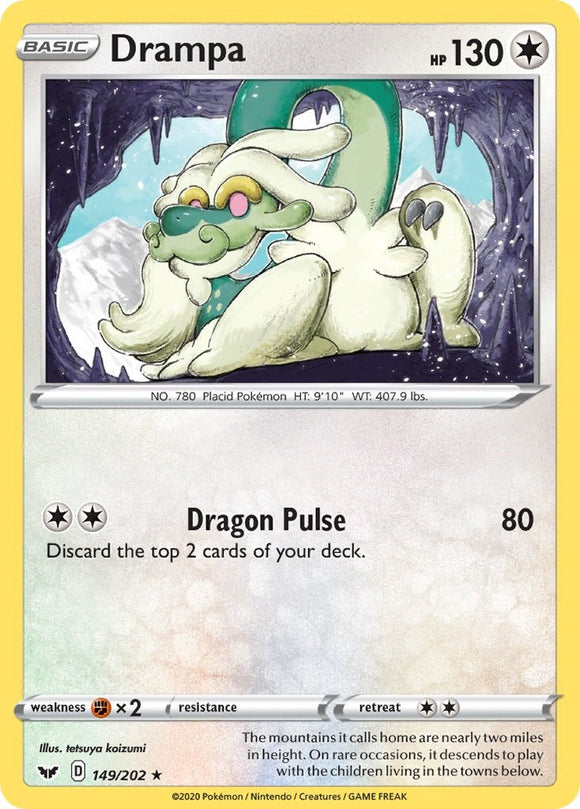 Drampa (149/202) [SWSH01: Sword & Shield Base Set]