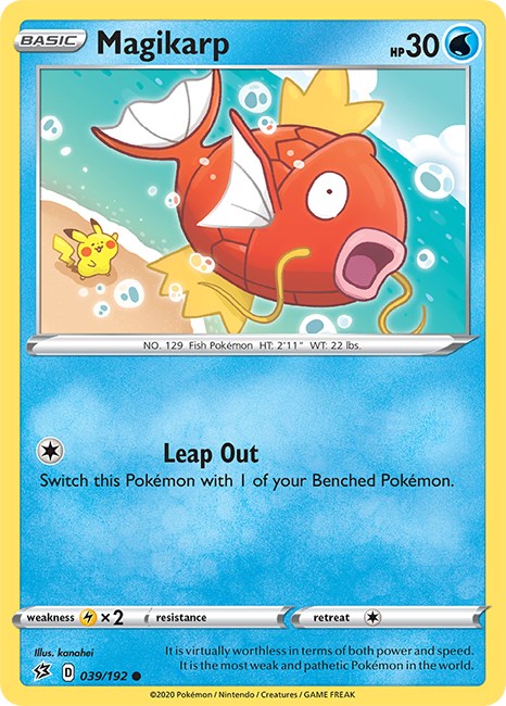 Magikarp [039/192] [Rebel Clash] Reverse Holofoil