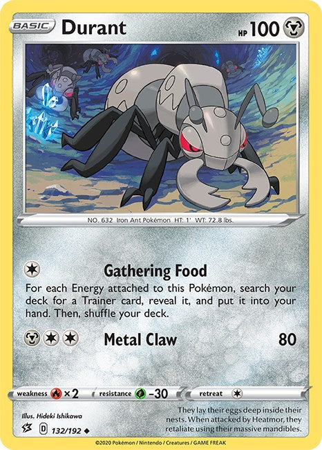 Durant [132/192] [Rebel Clash] Reverse Holofoil