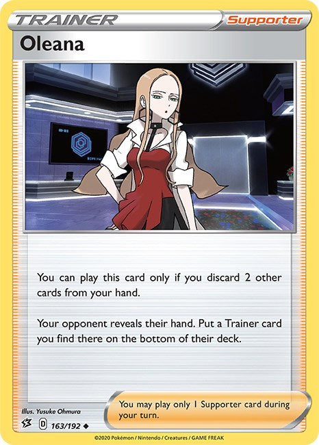 Oleana [163/192] [Rebel Clash] Reverse Holofoil
