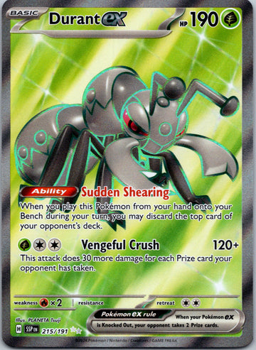 Durant ex [215/191] - (Surging Sparks) Holofoil