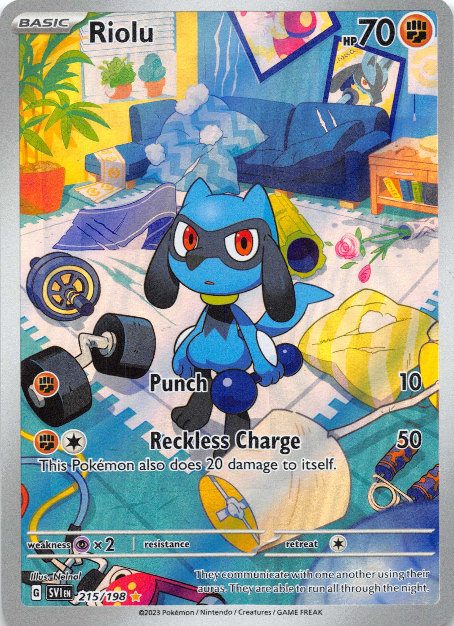 Riolu (215/198) [Scarlet & Violet: Base Set]