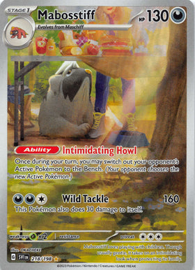 Mabosstiff - 218/198 [218] - (SV01 Scarlet & Violet Base Set) Holofoil