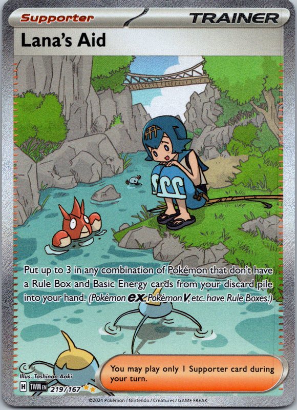 Lana's Aid [219/167] - (Twilight Masquerade) Holofoil