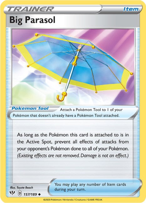 Big Parasol [157/189] [Darkness Ablaze] Reverse Holofoil