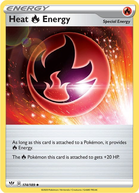 Heat R Energy [174/189] [Darkness Ablaze] Reverse Holofoil