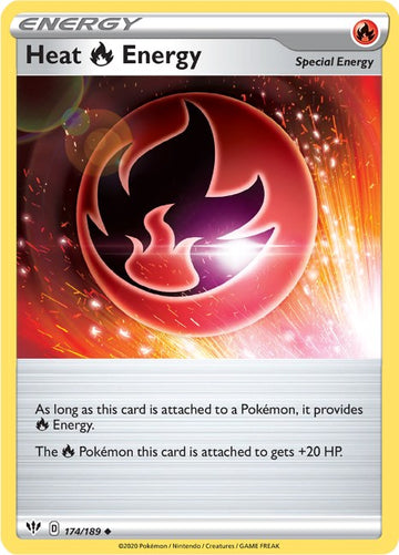 Heat R Energy [174/189] [Darkness Ablaze] Reverse Holofoil